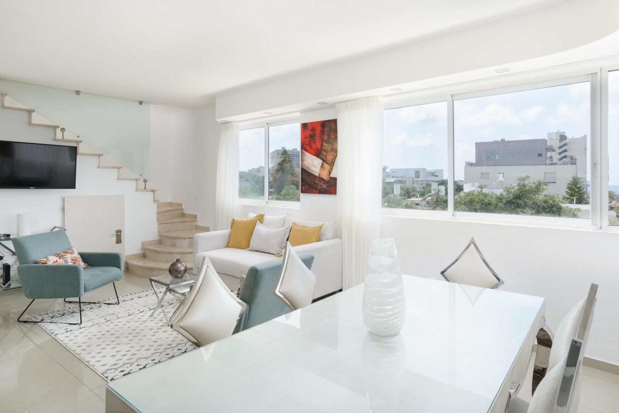 Penthouse With Panoramic View By Feelhome Tel Aviv Bagian luar foto